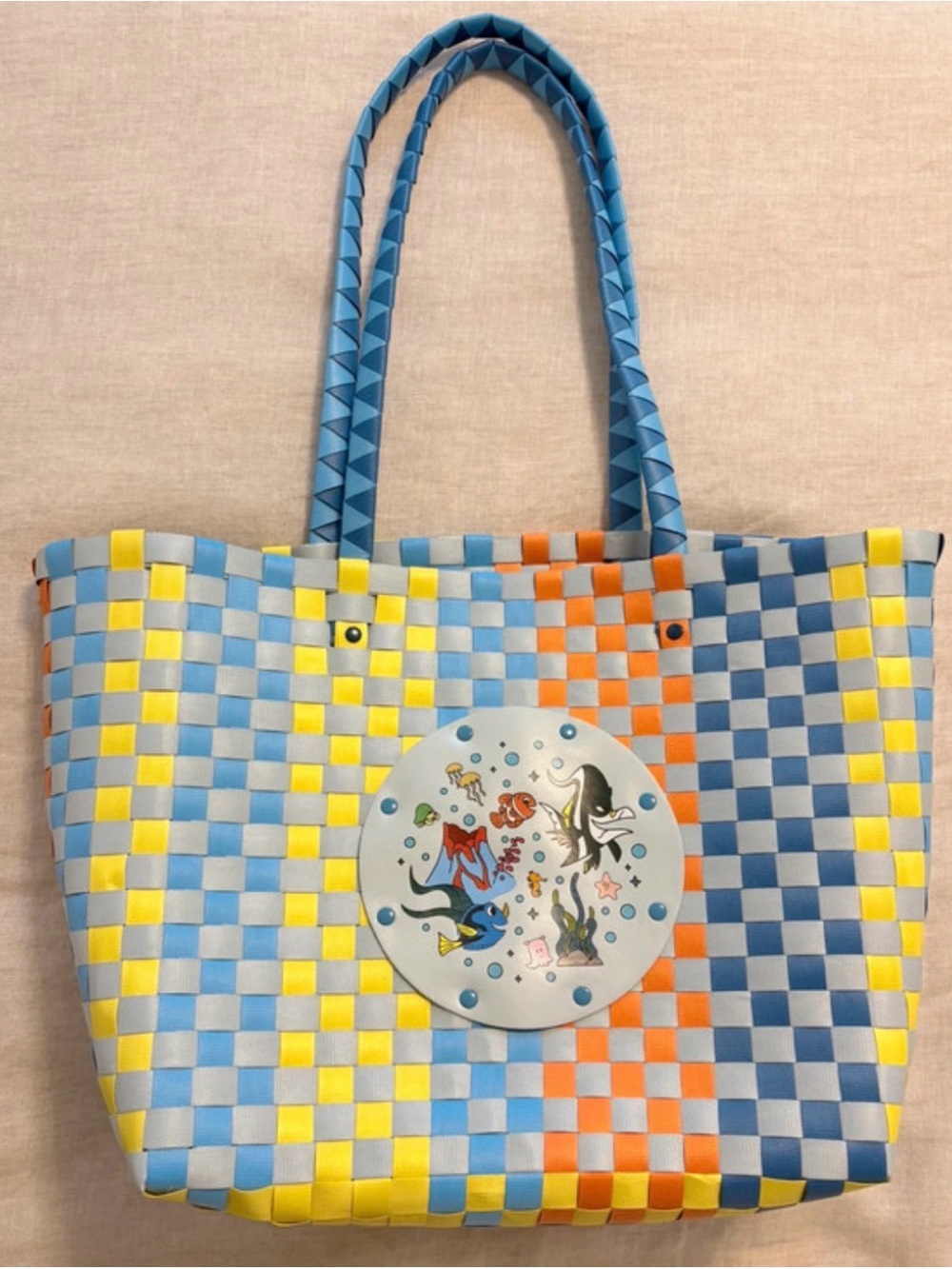 Disney Pixar Finding Nemo Woven Tote Bag